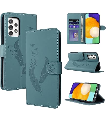 PULTTOLS IPhone 12 Klapphülle Mit Blumen-Muster – Wallet Case Mit Kartenfach & Standfunktion