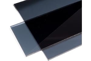 PLEXIGLAS GS färg 5 mm, mångsidigt användbart och okrossbart märke, akrylglas för ljusobjekt etc., 5 mm tjock PLEXIGLAS GS-pl