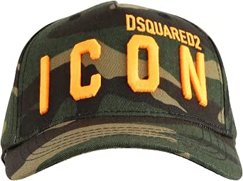 DSQUARED2 Cappello Berretto Baseball Junior Icon Verde-Arancione tg.3 :  Amazon.it: Abbigliamento