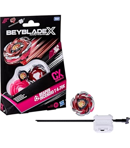 BEYBLADE X CX-08 4種類セットとステッカー Takara Tomy Beyblade X CX-08 Random Booster Vol.7: Amazon.de