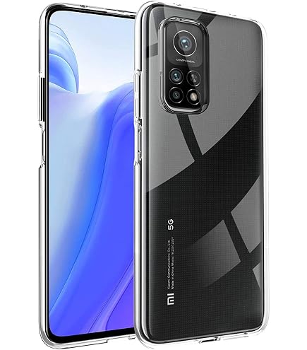 REY 3X Schutz Set Für Xiaomi Mi 10T 5G / 10T Pro – Gehärtetes Glas Display-Schutz & TPU Silikon-Hülle, 9H Härte, Kratzfest