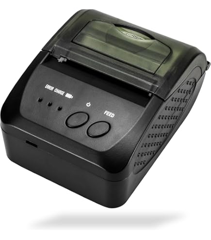NETUM Impresora térmica inalámbrica Bluetooth de recibos portátil