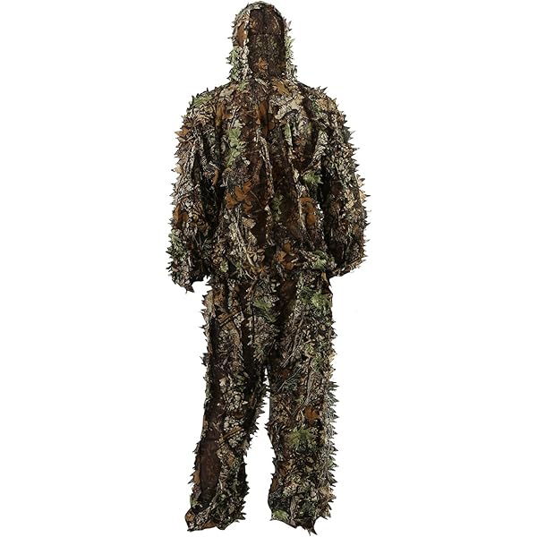 DETECH 3D Tarn Cap - Ghillie Hut Für Jagd & Outdoor