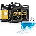 Teexpert Deep Pour Epoxy Resin, 700ML/24OZ Epoxy Resin Kit, 2-4 Inch Pour Depth, Crystal Clear High Gloss Self-Leveling Resin for Deep Casting and Medium Large River Tables Wood - 2:1 Mix by Weight