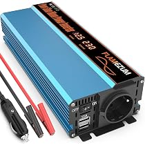 Inverter Di Potenza 1000W Onda Sinusoidale Pura – DC 12V A AC 220V Con Ventola Integrata, Per Auto E Campeggio