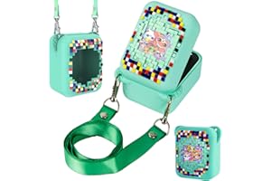 Qoosea Silicone Protective Case for Bitzee Electronic Pet with Lanyard Washable and Waterproof Silicone Case for Bitzee (Green)