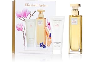 Elizabeth Arden Coffret Eau de Parfum Femme 5th Avenue, Cadeau femme, Senteur Florale et Séduisante, Crème Corps et parfum