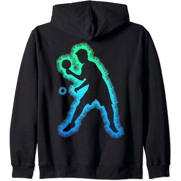 Sweat à Capuche Tennis De Table – Cadeau Idéal Pour Joueurs Et Entraîneurs