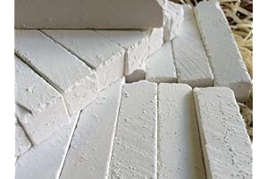 UCLAYS Sawn BELGOROD, Belgorod-Kreide gesägt, Essbare Kreide Brocken (Klumpen) Natürlich für das Essen (Essen), 4 oz (110 g)