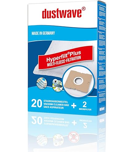 20 Sacs Aspirateur Kallefornia Pour Blue Sky BVC1600 (1600, 1609) - Filtre Papier