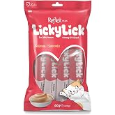 Reflex Plus Lickylick Somonlu Sıvı &Ouml;d&uuml;l Maması 60 g (4 x 15 g)