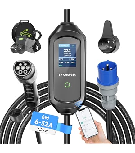 Adattatore Ricarica EV MotorMinds - Tipo 2 A Schuko 16A, 3.5KW Per Auto Elettriche