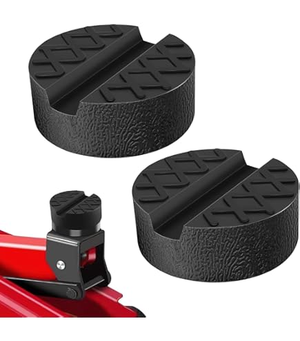 Gummiauflage 75x50mm Für Wagenheber - Mit V-Nut & Waffeloberfläche, Made In Germany