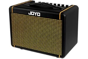 JOYO 20W Guitar Amp for Acoustic Guitar Built-in Bluetooth and Battery with Reverb Chorus Delay Effect for Practicing and Outdoors (AC-20S)