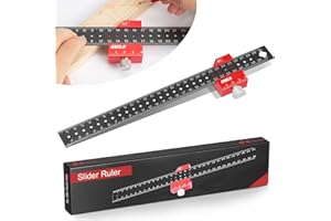 LIFEDYLUK Anreißlineal Anreisswerkzeug Markierungslineal 300mm mit Anschlag, Streichmaß Edelstahl 45°/90° Anschlaglineal, Anreißlineal für Holzbearbeitung Anreißen & Zeichnen Heimwerken Handwerk