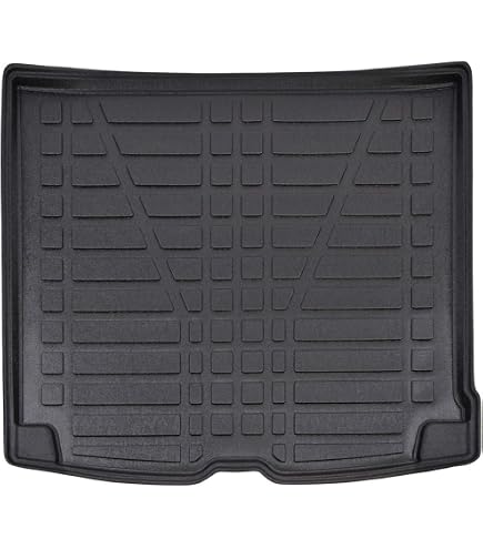 J&J AUTOMOTIVE | Premium Vasca Baule Per Bagagliaio In TPE Gomma Per 2008 2013-2018, Bordo Alto 3-5 cm, Antiscivolo, Inodore, Nero