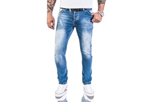 ROCK CREEK Jeans Rock Rock Designer Designer pour Hommes Jeans Stretch Slim Fit Coupe Slim W29-W40 M21