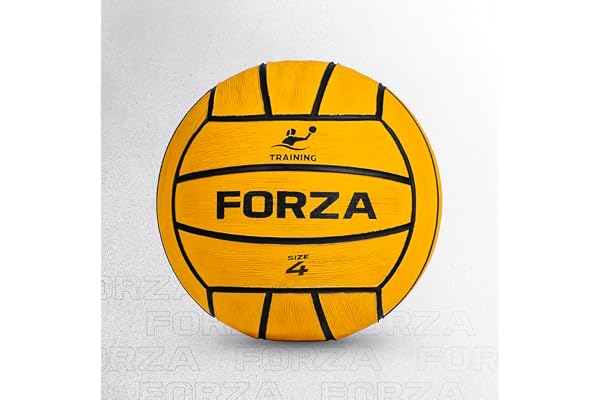 FORZA Vattenpolo träningsboll | Hållbar och slagtålig boll med grepp + teknik - lämplig för alla åldrar