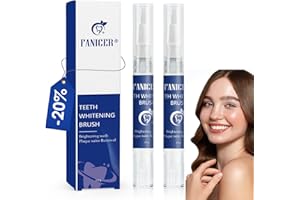 FANICER 2er-Pack Teeth Whitening Pen, Zahnaufhellung Stift - Effektive Zahnbleaching, Schmerzfreies Zahnaufhellung für Weiße Zähne zu Hause, Effektiv & Zahnschonendes Bleichen, Mint
