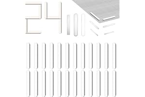 URBZUE Self-Adhesive Magnetic Strips, 24 PCS Magnet for Window Mosquito Net, Punch-Free, Universal Magnets for Insect Protection Fly Screen, Easy Installation
