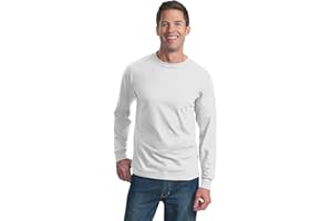 Fruit of the Loom Maglietta a maniche lunghe da uomo