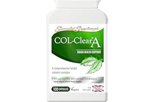 Specialist Supplements COL-Clear A Colon Health Support 100 Capsules, (Pack of 1)