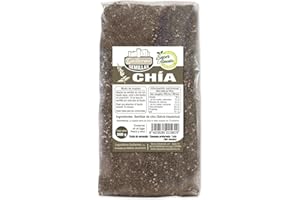 Guillermo | Semillas de chía - Paquete 500 g. | Protege el corazón y reduce el colesterol | Regula el tráfico intestinal | Ayuda a perder peso gracias a su sensación de saciedad
