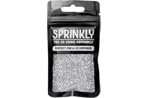 SPRINKLY - Sparkling Sugar - Silver - 30g