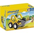 Playmobil 6775 1.2.3 Excavator, Educational Toy, Fun Imaginative Role-Play, Playset Suitable for Children Ages 1.5+