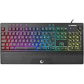Rampage KB-GX65 SIMULA USB RGB Aydınlatmalı 4 Makro Tuşlu Bilek Destekli Gaming Oyuncu Klavyesi