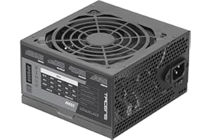 TACENS Anima APB550, Fuente Alimentación PC ATX 550W, 80Plus Bronze, 85% Eficiencia, Tecnologías SMD y DC-DC, Ventilador Ultra-silencioso 12cm, Negro