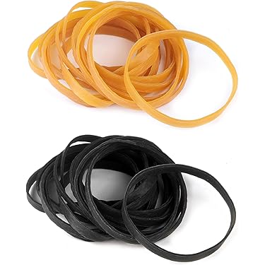 QUARKZMAN 50 stuks elastieken van siliconenrubber, 35 x 5 mm