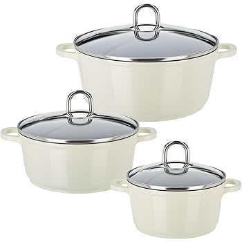 GSW 158305 MAGIC COLOR Topf-Set weiß 4-teilig: Amazon.de