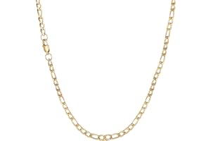 HSWYFCJY Argent/or/Noir Collier Figaro collier pour hommes Collier en acier inoxydable collier pour hommes cadeaux pour collier de bijoux 18/20/22/24/26 Inch