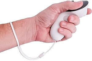 DeadEyeVR Upgraded Wrist Straps for The Oculus Quest/Rift S (White Quest 3)