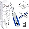 Azonee 14 in 1 Multi Screwdriver, Multi Bit Magnetic Screwdriver Repair Tool, Screwdriver Ratchet and Adjustable Rotary Angle Screwdriver, for DIY, Home, Repair Work