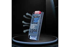 YOODI Transformateur 220V 24V, LED Transfo 100W 4,2A Adaptateur Alimentation, Conducteur à Tension Constante Basse Tension, 220V AC à 24V DC LED Driver Ultra Mince pour LED Bande Lumineuse