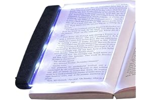 VBESTLIFE Lightwedge Reading Light, LED portátil de lectura Bright Light Lamp Board Lightwedge Book Light para lectura nocturna