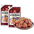 EL The Cook Indo- Korean Hot & Sweet Sauce | Ready to Eat | No Artificial Colour Added | Bold & Punchy | Cook, Dip, Stir Fry | Pack of 2 x 150g