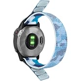 Garmin fenix 8-47 mm, AMOLED Kordon Hasır Kumaş UltraFit Nylon Yedek Kayış Yeşil -parent
