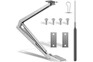 HAYATEC Automatischer Fensteröffner Gewächshaus Fensteröffner Fensterheber Gewächshaus – Temperaturgesteuert, ohne Strom, robust & wetterfest – Hubkraft 7 kg, Hubhöhe 40 cm – einfache Montage