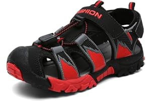 VITIKE Kinder Sandalen Jungen Mädchen Trekkingsandalen Atmungsaktiv und schnell trocknend Sportsandalen