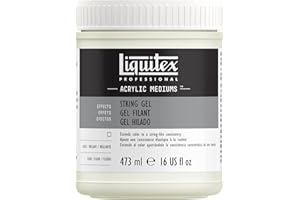 Liquitex Clearance Professional String Gel Effects Medium, 473 ml, transparent, 9116