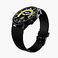 Prowatch Zn with 2 Year Warranty | 1.43" with AMOLED Display | Corning Gorilla Glass 3 466 * 466 | 600 NITS Brightness | Zinc Alloy Metal Body | 350 Mah High Capacity Battery | Silicone Strap | Black