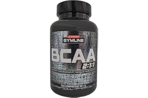 ENERVIT 70815 Gymline Muscle B.C.A.A., Integratore Alimentare, 120 Compresse