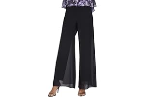 Alex Evenings Damskie spodnie z prostą nogawką (drobne regularne rozmiary plus)