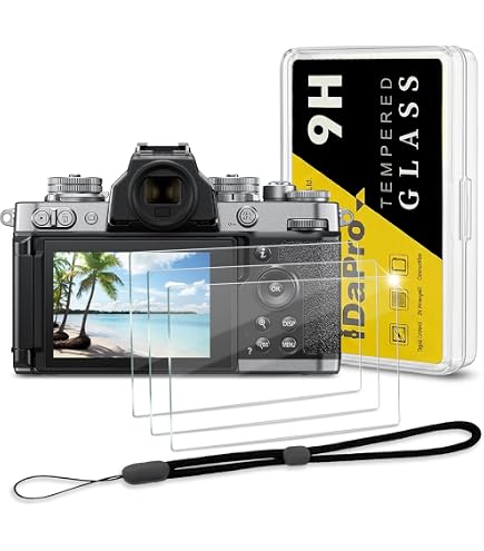 Kit 3 Protections D'Écran En Verre Trempé Pour Nikon Z5 II - Dureté 9H, Anti-Rayures, Installation Facile