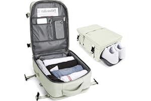 SZSYCN Mochila Viaje Cabina Avion 40x20x25 para Ryanair maletas de viaje cabina avion Bolsa de Cabina Easyjet 45x36x20 para EasyJet Equipaje de Mano Cabina Avion Mochila de Senderismo Mochila para Wizzair