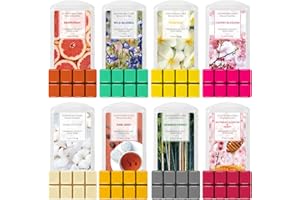 SCENTORINI Scented Wax Melts, 8 x 2.5 oz Wax Cubes, Scented Soy Wax Melts, Wax Melts for Wax Warmer