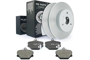 ‎NB PARTS Bremsen/BREMSSCHEIBEN Ø280 VOLL + BREMSBELÄGE VORNE VA NB PARTS GERMANY 10040937